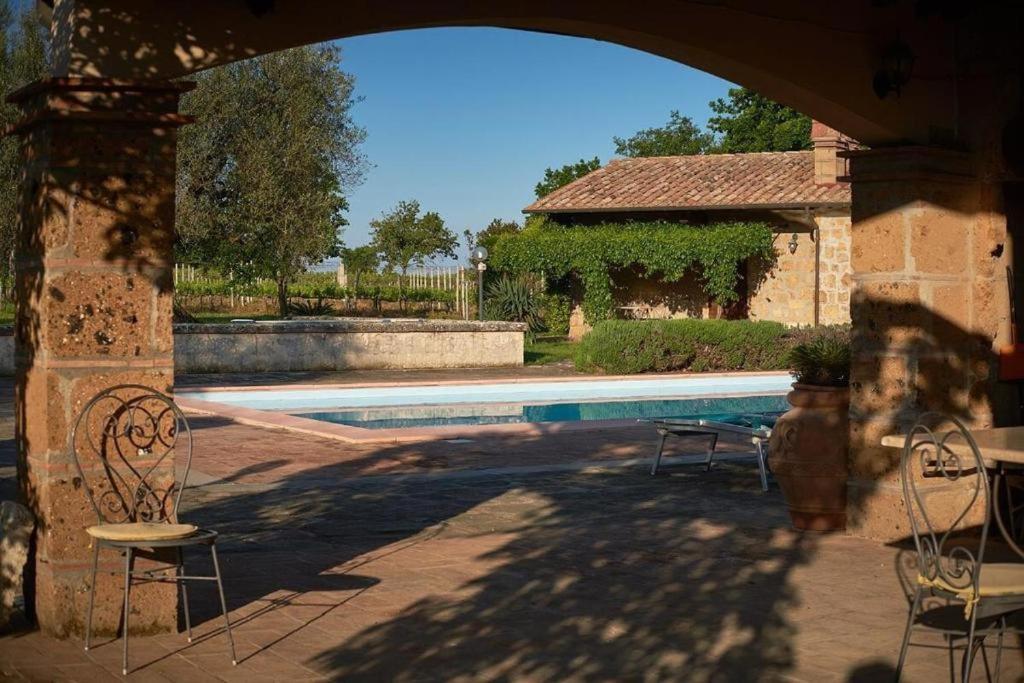 Agriturismo Eco-Bio Villa Vacasio Pitigliano Buitenkant foto