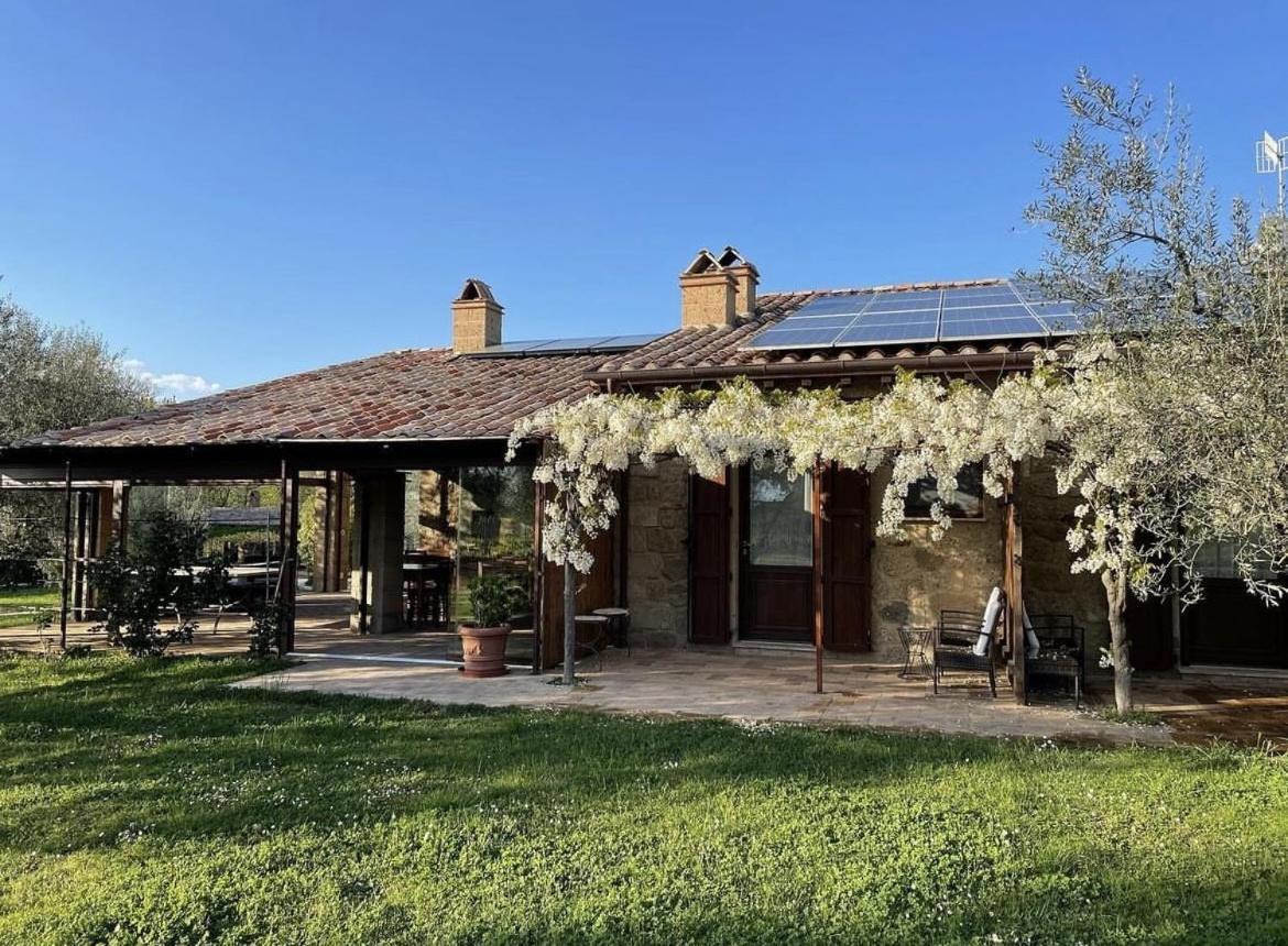 Agriturismo Eco-Bio Villa Vacasio Pitigliano Buitenkant foto